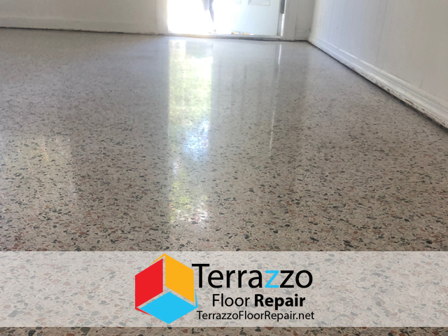 Terrazzo Floor Removing Process Miami
