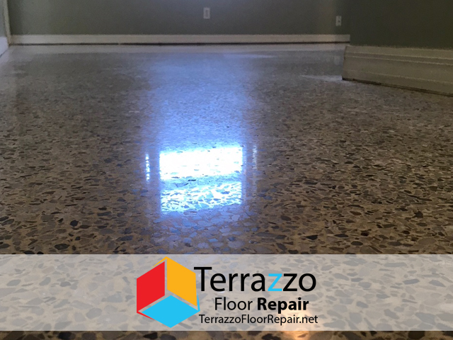 Terrazzo Tile Crack Repair Process Palm Beach