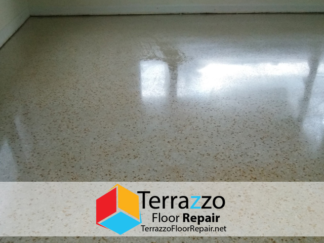 Repair and Restoration Terrazzo Floor Palm Beach