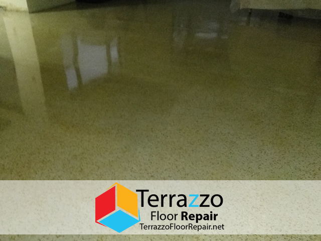 Repairing Terrazzo Floor Process Palm Beach