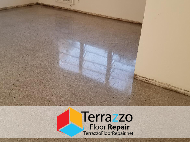 Terrazzo Floor Clean and Polishing Palm Beach