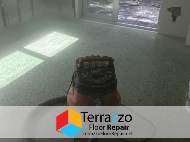 Terrazzo Flooring Restoration Process Palm Beach